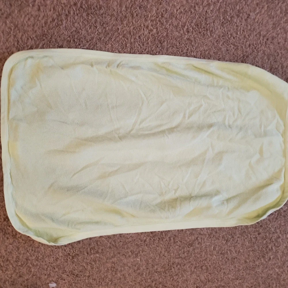 Garanimals Solid Green Thermal Baby Blanket Waffle Weave Security Lovey